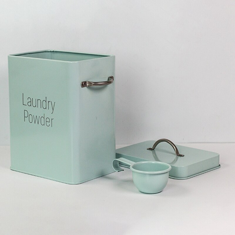 Laundry Powder Container Metal Box Laundry Powder Container Metal Box