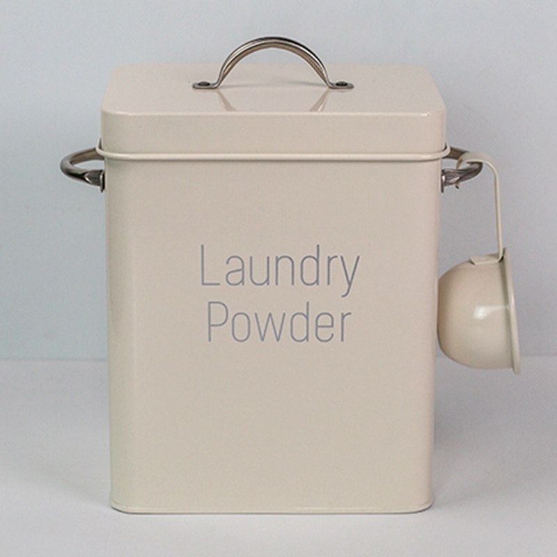 Laundry Powder Container Metal Box Laundry Powder Container Metal Box