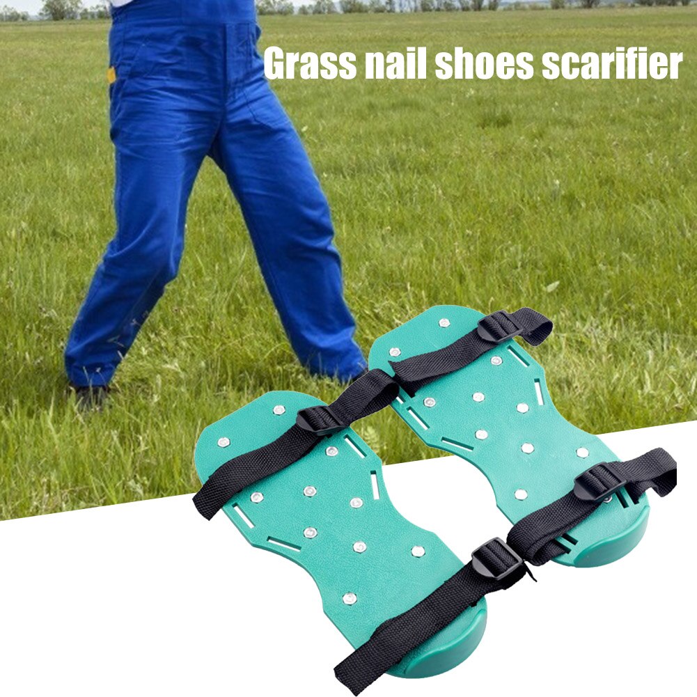 Lawn Aerator Spikes Shoes Garden Tool (2 pcs) Lawn Aerator Spikes Shoes Garden Tool (2 pcs)