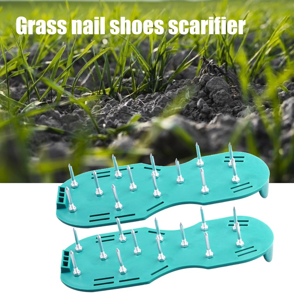 Lawn Aerator Spikes Shoes Garden Tool (2 pcs) Lawn Aerator Spikes Shoes Garden Tool (2 pcs)