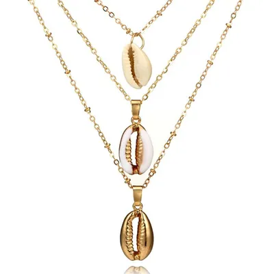 Layered Necklace Gold Jewelry