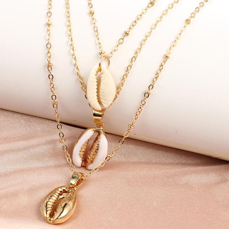 Layered Necklace Gold Jewelry