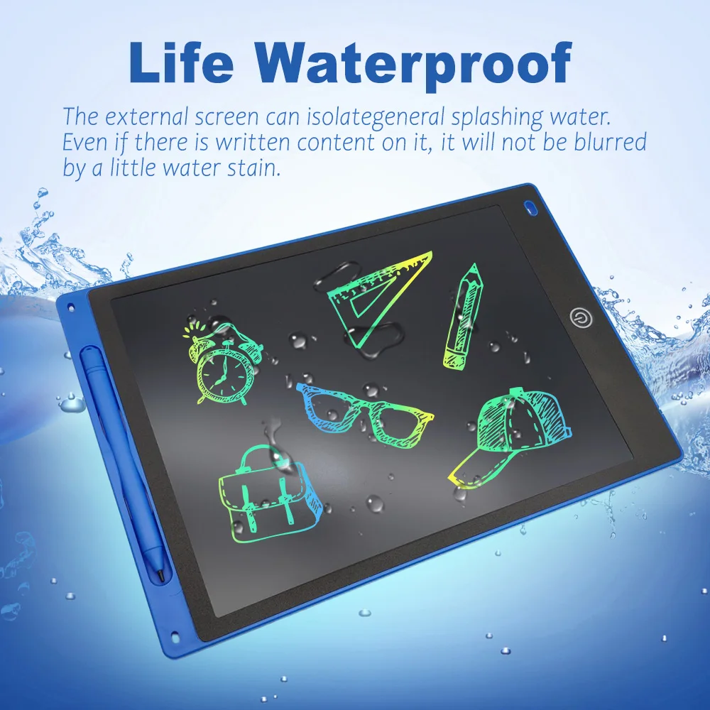 LCD Drawing Tablet 8.5″ Colorful Writing Tablet Electronics Graphic Board Ultra-thin Portable Handwriting Pads Kids