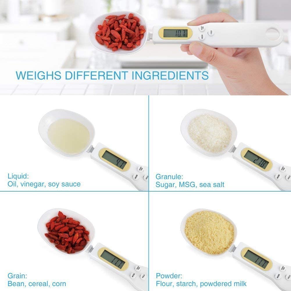 LCD Screen Digital Scale Scoop