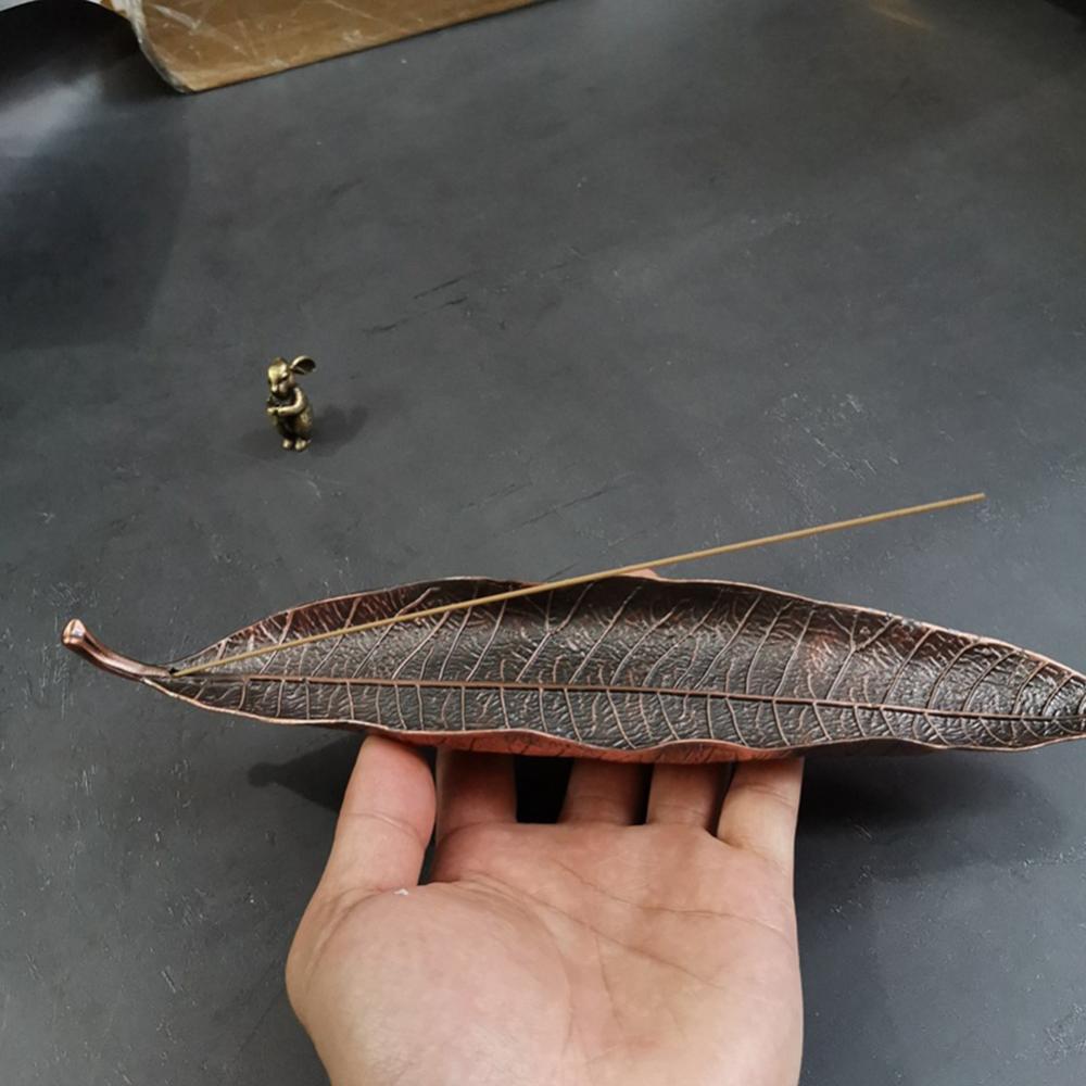 Leaf Design Meditation Incense Plate Leaf Design Meditation Incense Plate