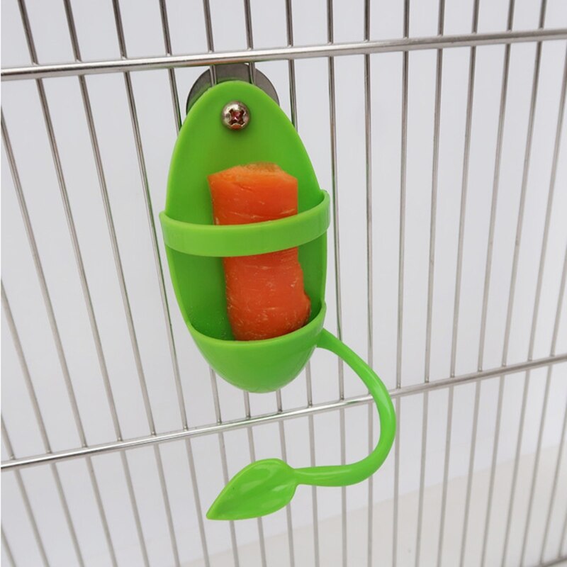 Leaf Design Parrot Cuttlebone Holder
