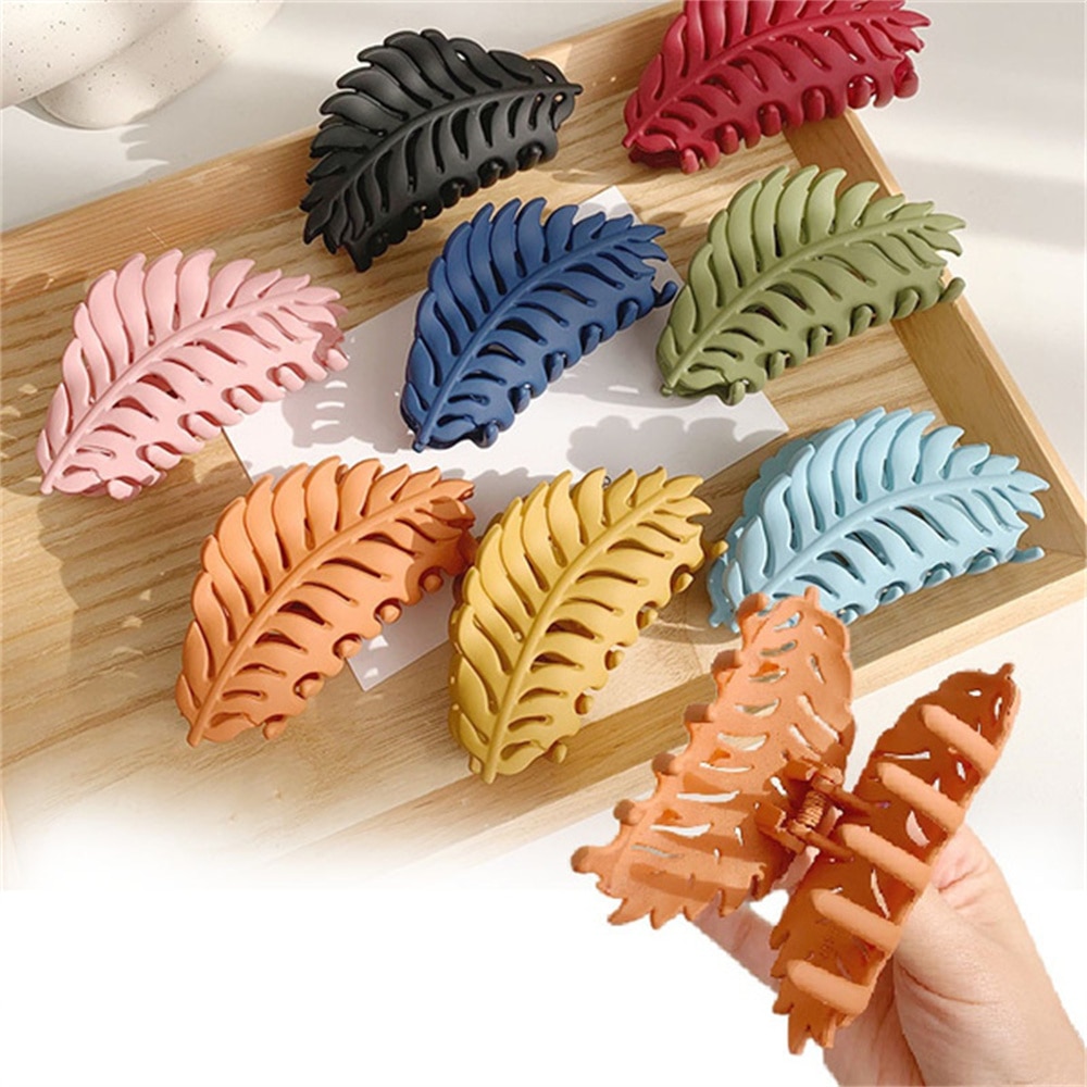 Leaf Hair Accessory Claw Clip
