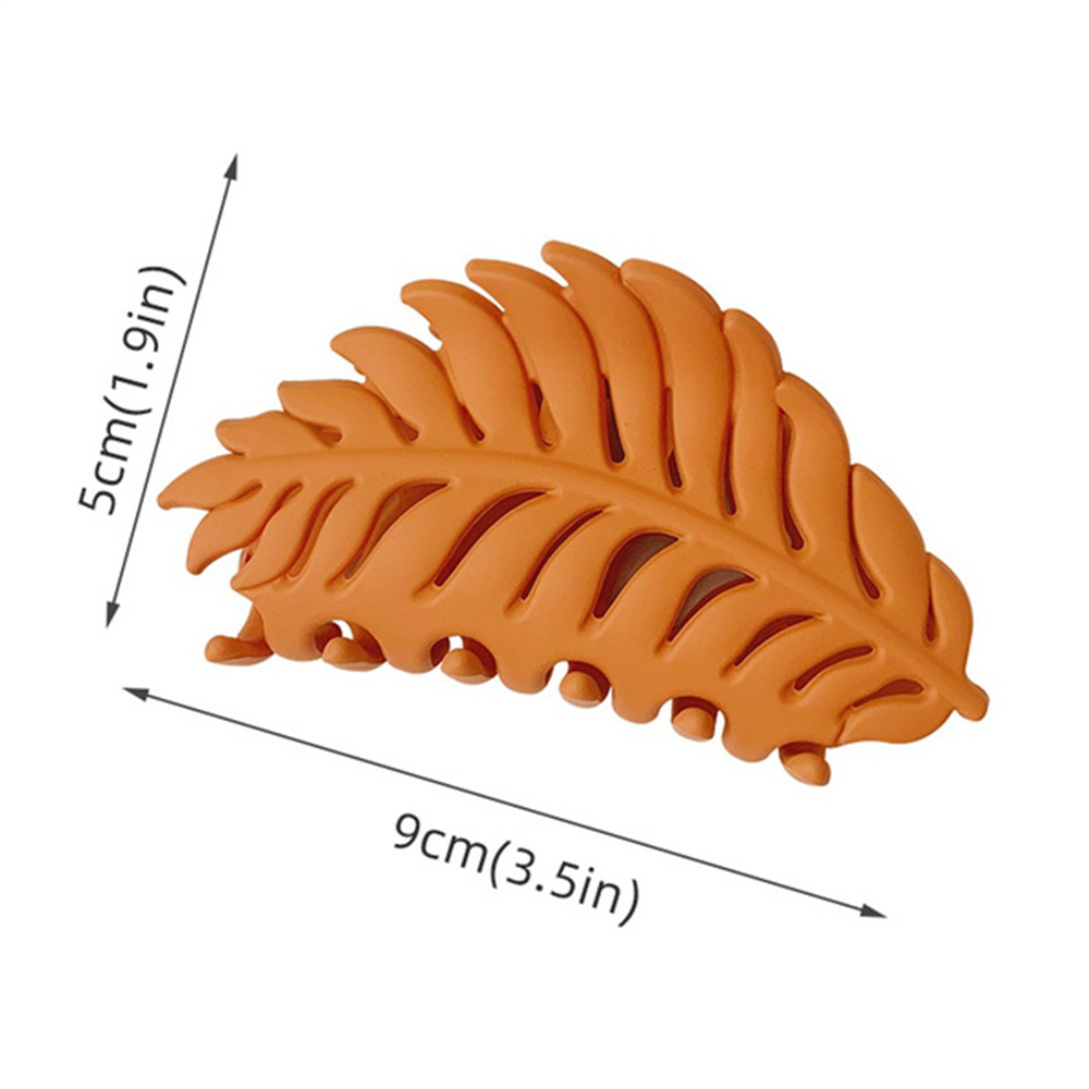 Leaf Hair Accessory Claw Clip