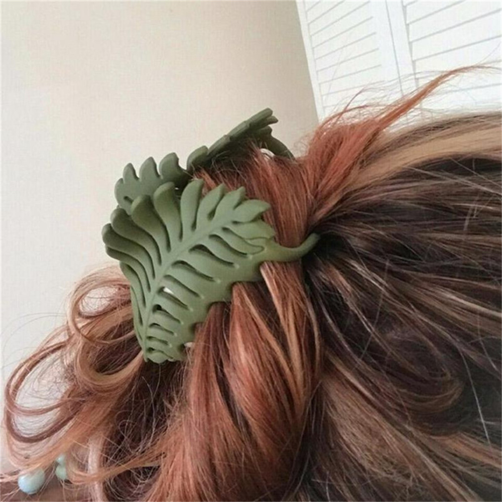 Leaf Hair Accessory Claw Clip