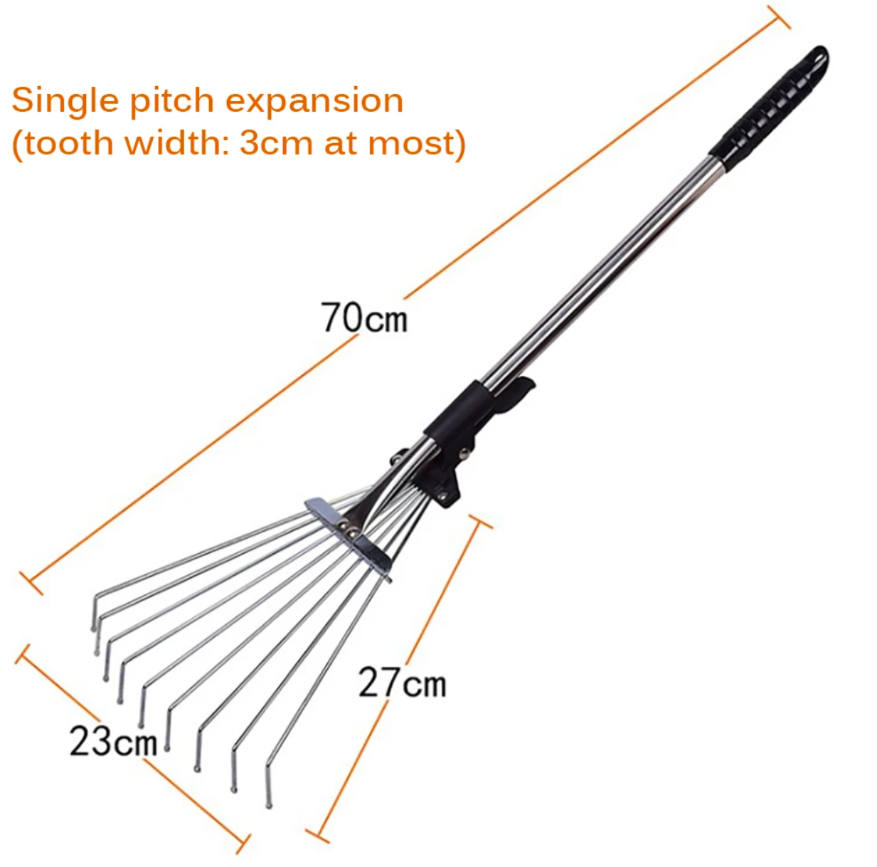 Leaf Rake Adjustable Garden Tool Leaf Rake Adjustable Garden Tool