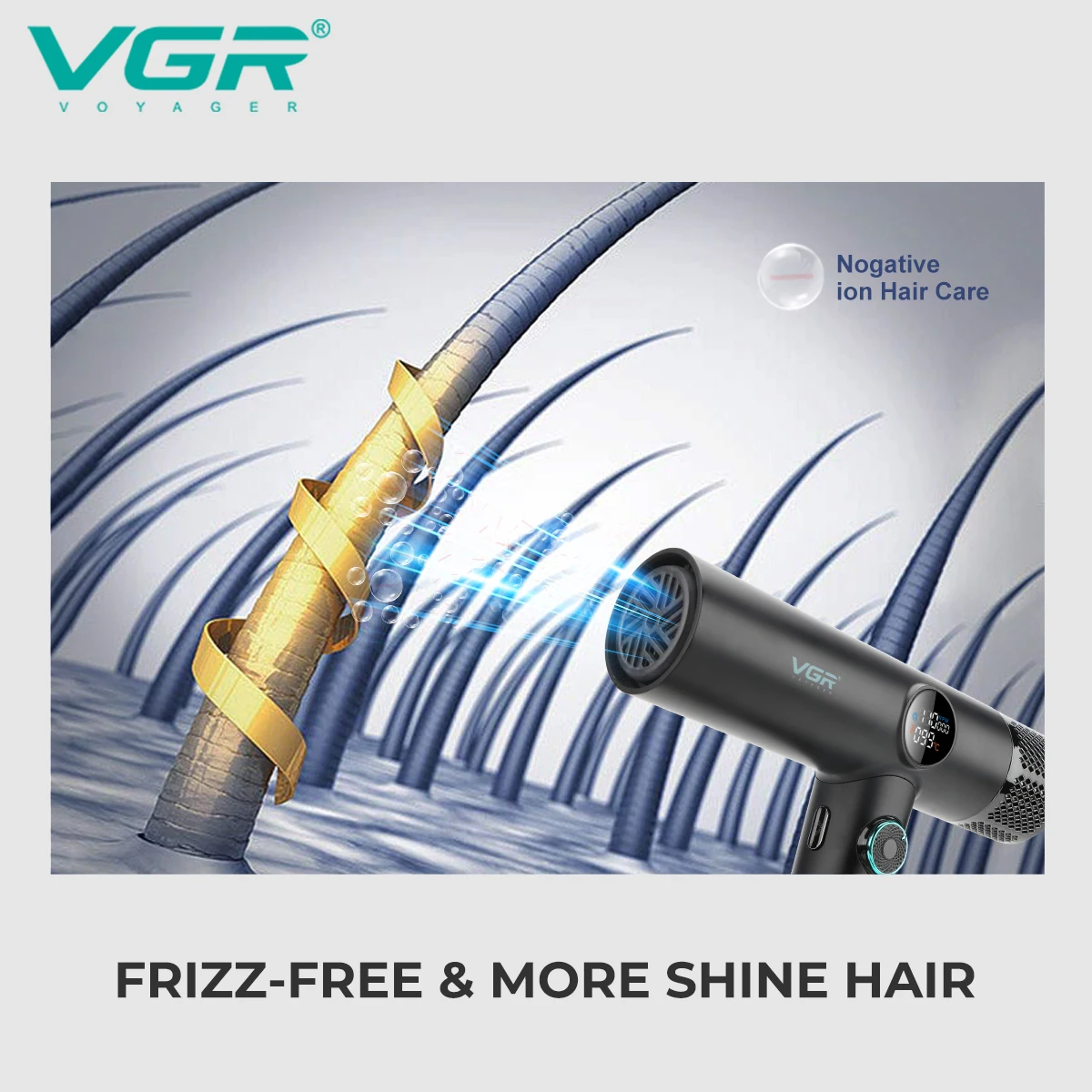 Leafless Hair Dryer Professional Blow Dryer Brushless Motor 110000 RPM Suitable For Home Salons Powerful Hair Dryer Leafless Hair Dryer Professional Blow Dryer Brushless Motor 110000 RPM Suitable For Home Salons Powerful Hair Dryer