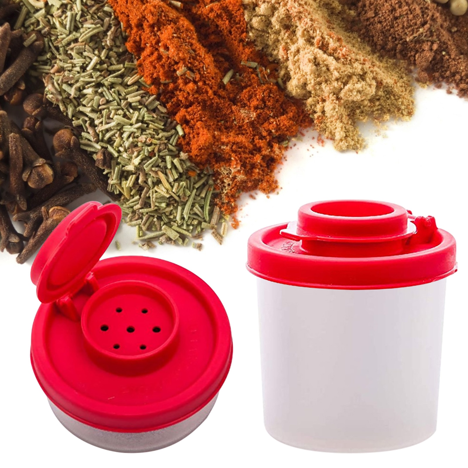 Leakproof Camping Salt and Pepper Shaker