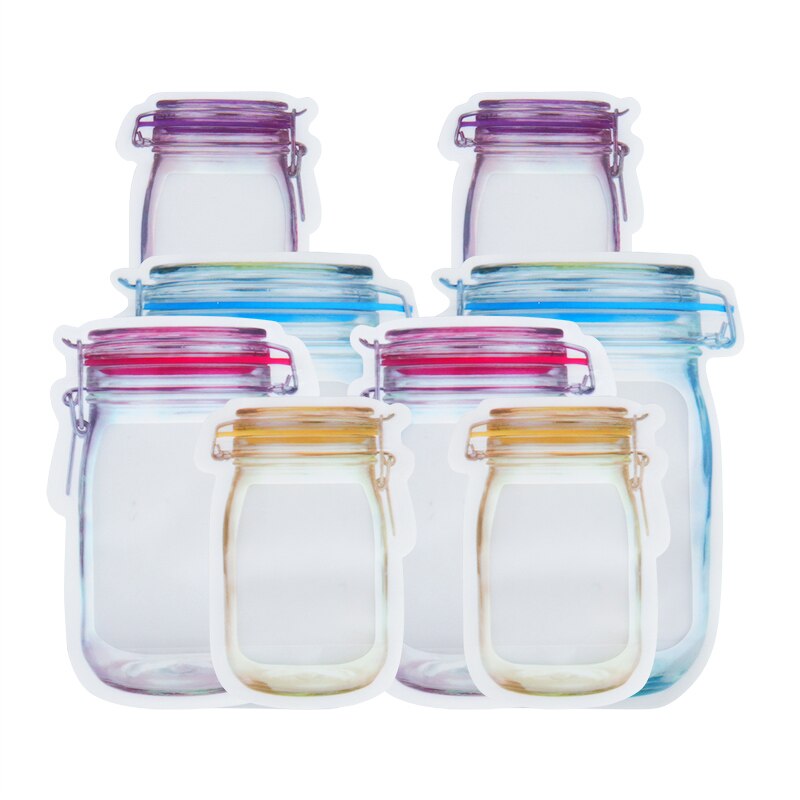 Leakproof Mason Jar Bottles Bags (5pcs)