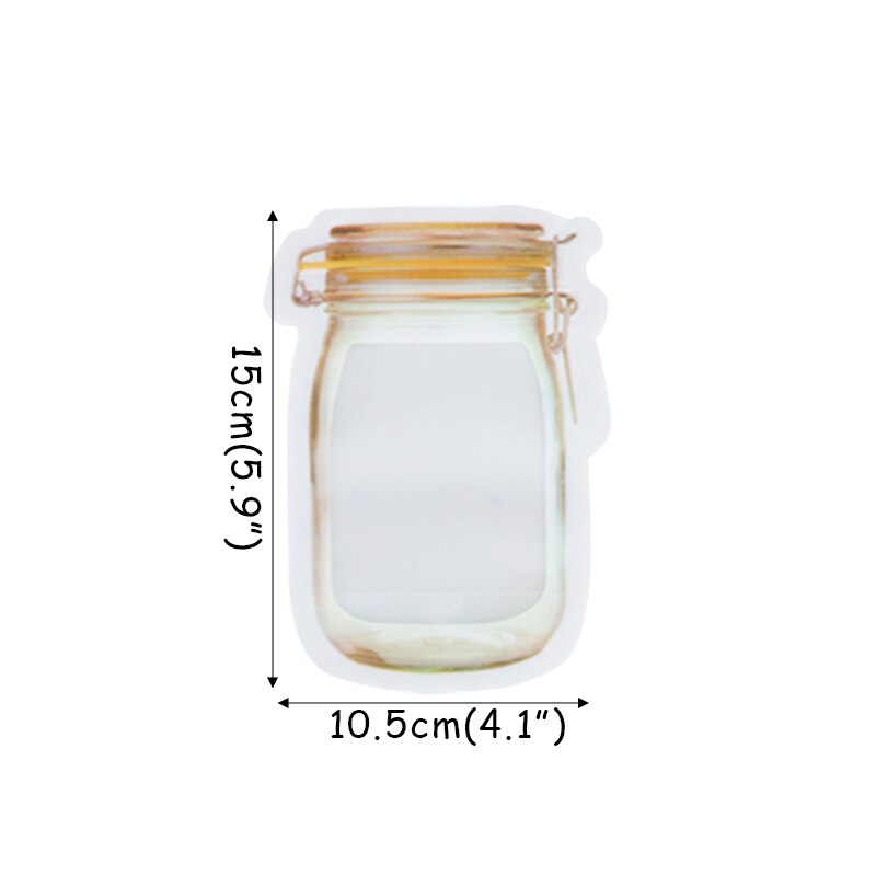 Leakproof Mason Jar Bottles Bags (5pcs)