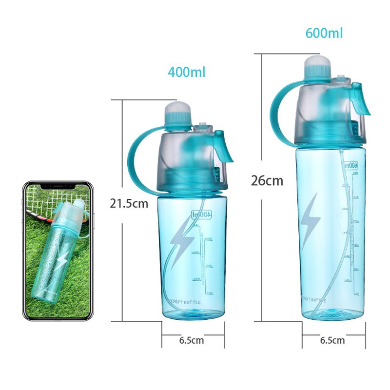 Leakproof Mist and Sip Water Bottle Leakproof Mist and Sip Water Bottle