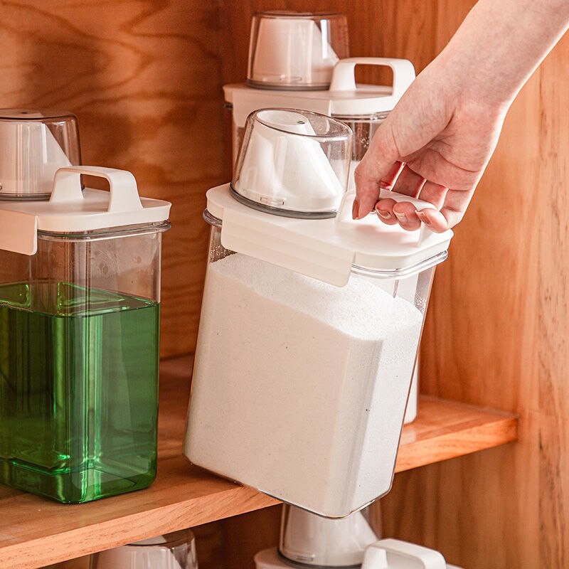 Leakproof Washing Powder Storage Container Leakproof Washing Powder Storage Container