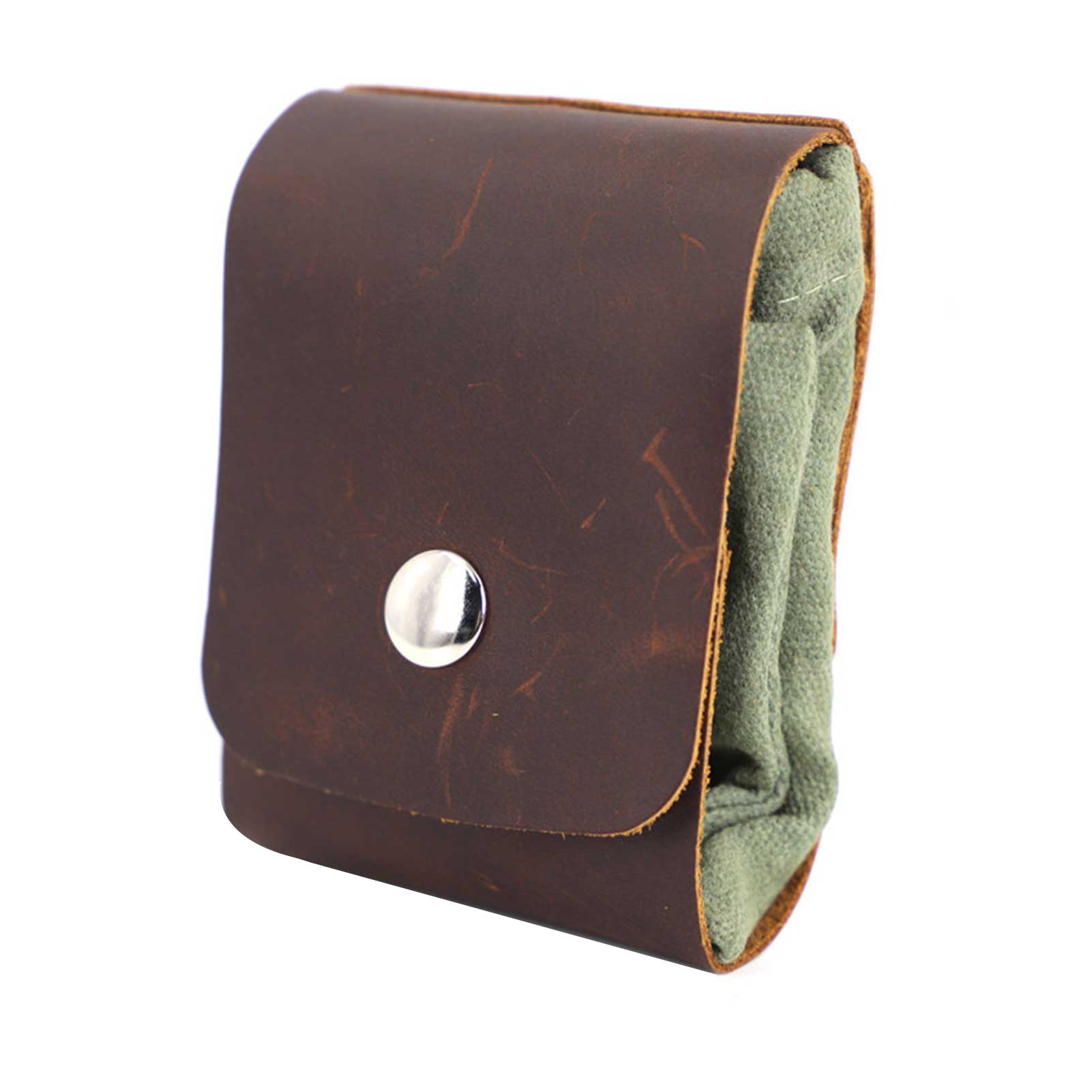 Leather and Canvas Foraging Bag