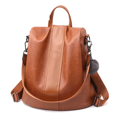 Leather Anti-theft Backpack Leather Anti-theft Backpack