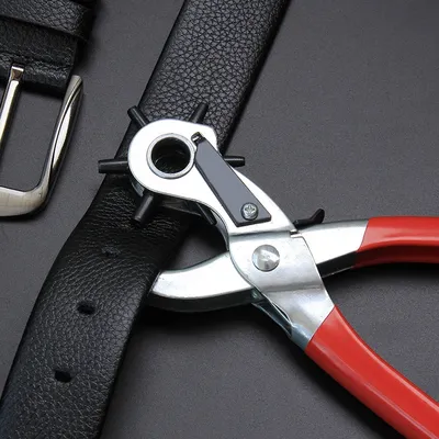 Leather Belt Puncher Plier Tool