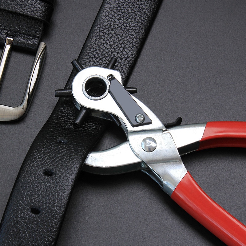 Leather Belt Puncher Plier Tool
