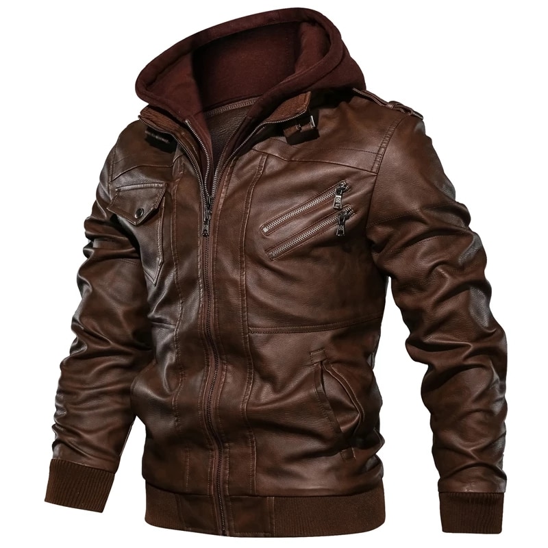 Leather Bomber Jacket For Men Leather Bomber Jacket For Men