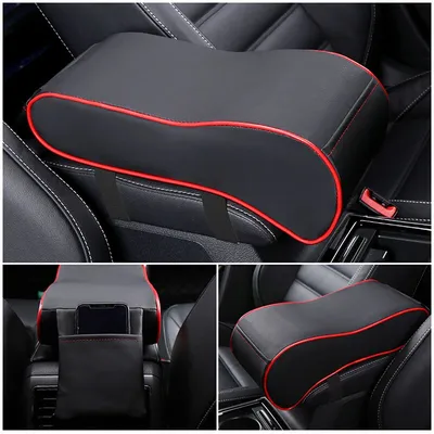 Leather Car Armrest Cushion Leather Car Armrest Cushion