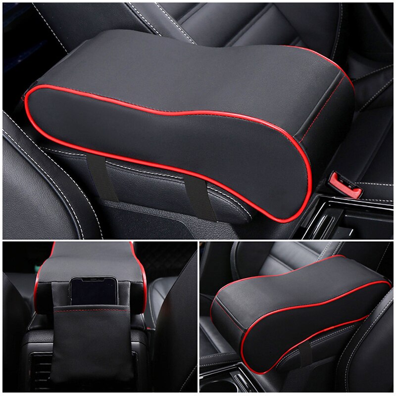 Leather Car Armrest Cushion
