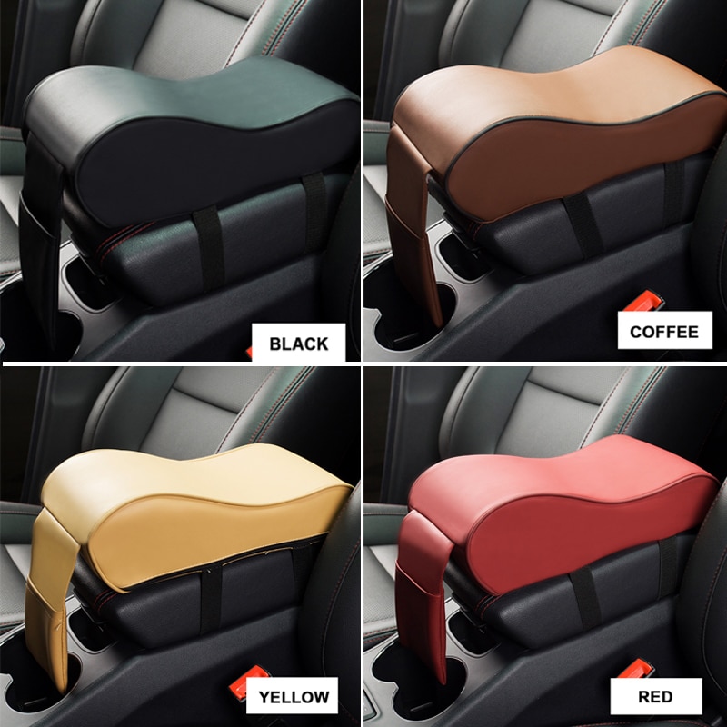 Leather Car Armrest Cushion Leather Car Armrest Cushion