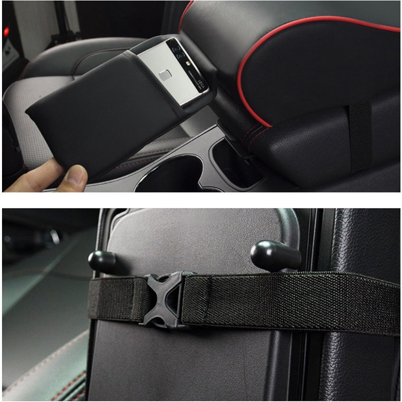Leather Car Armrest Cushion Leather Car Armrest Cushion