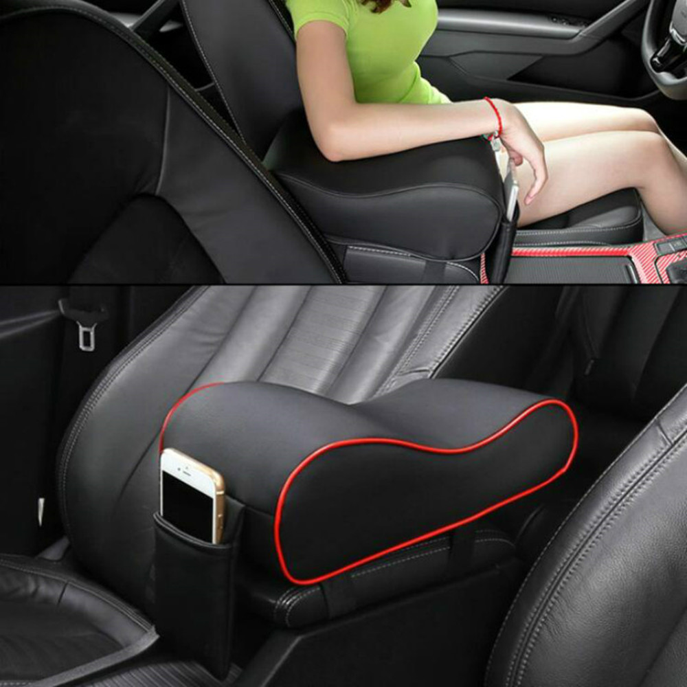Leather Car Center Console Cushion Leather Car Center Console Cushion