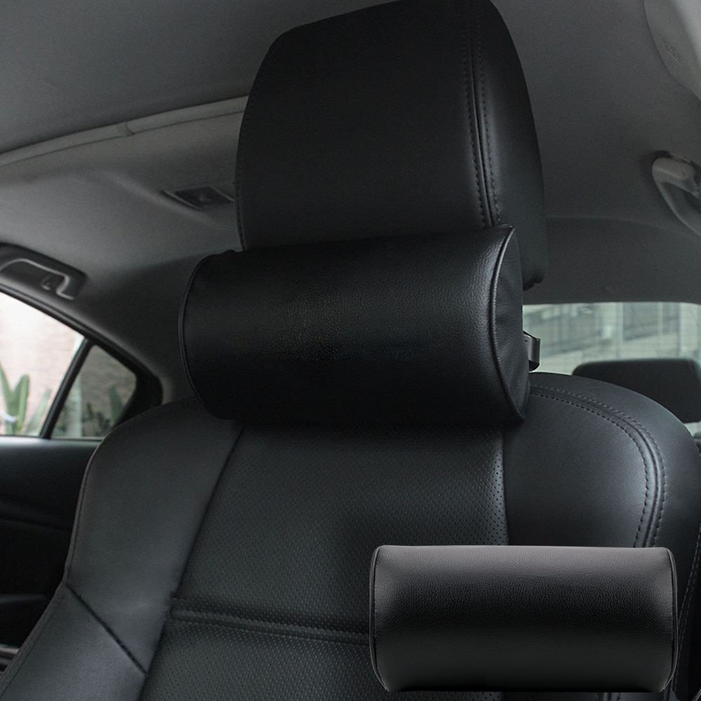Leather Car Neck Rest Cushion