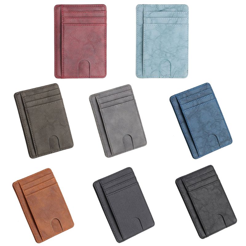 Leather Card Holder RFID Signal Blocker Leather Card Holder RFID Signal Blocker