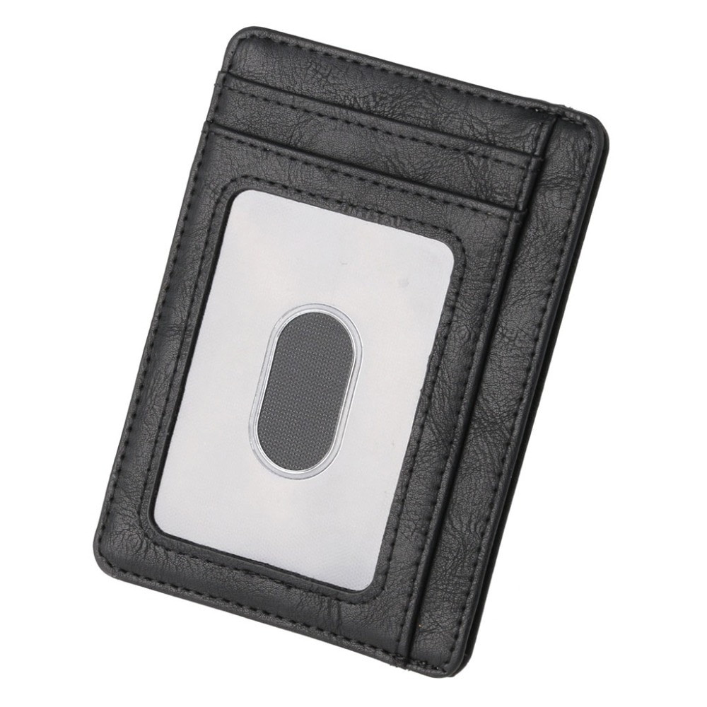 Leather Card Holder RFID Signal Blocker Leather Card Holder RFID Signal Blocker