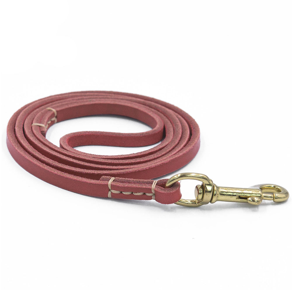 Leather Dog Leash for Small and Medium Sized Dogs