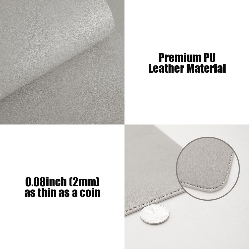 Leather Extra Large Desk Mouse Pad