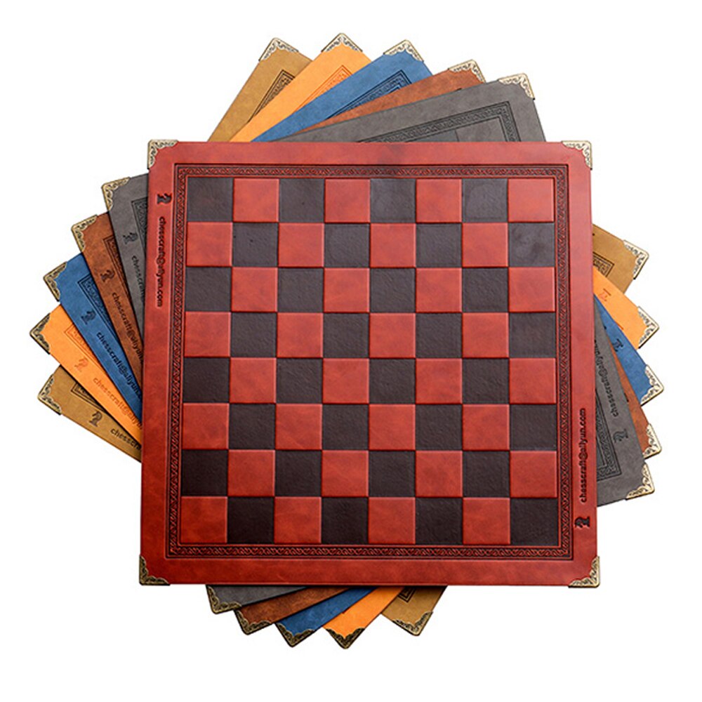Leather Foldable Chess Mat