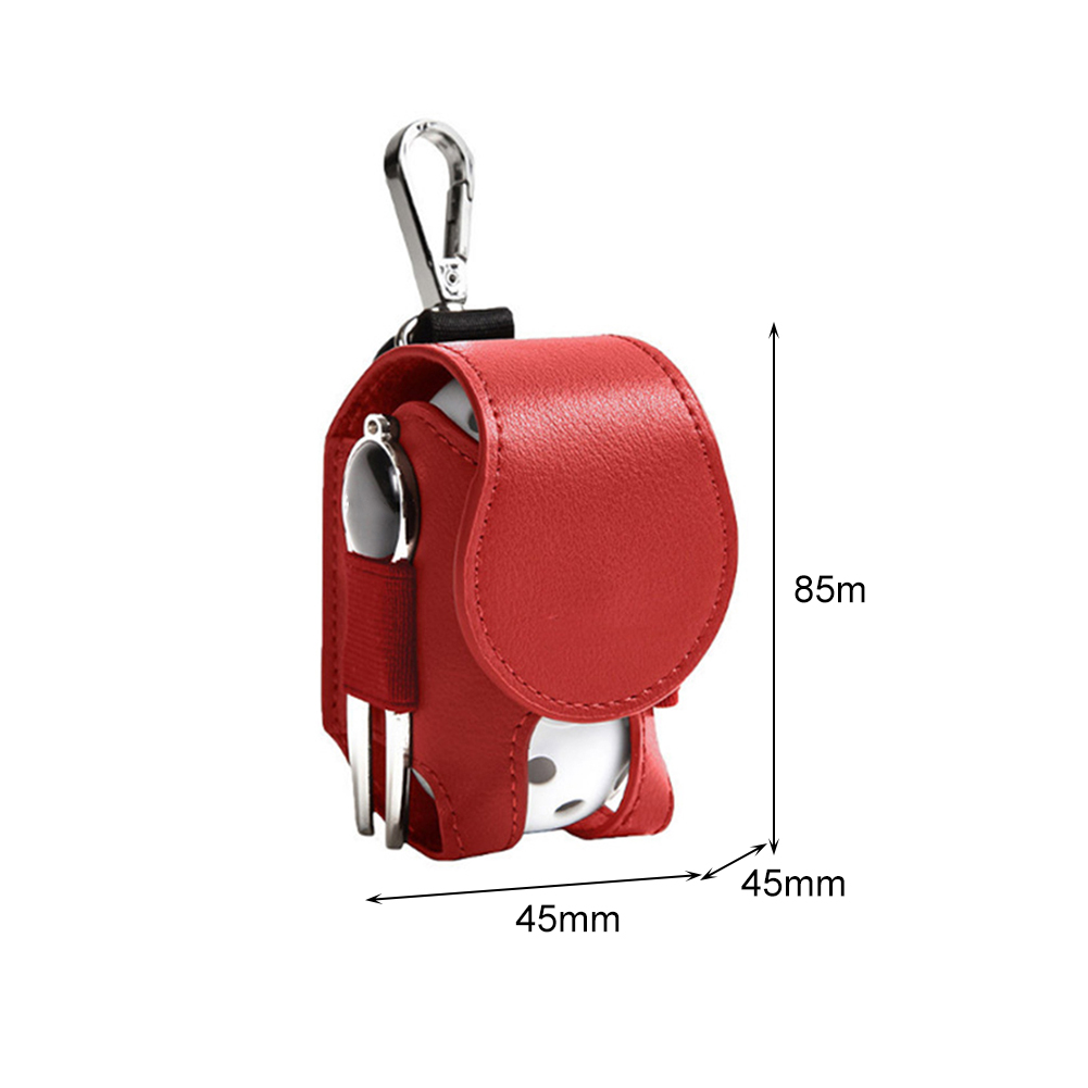 Leather Golf Ball Carrier Leather Golf Ball Carrier