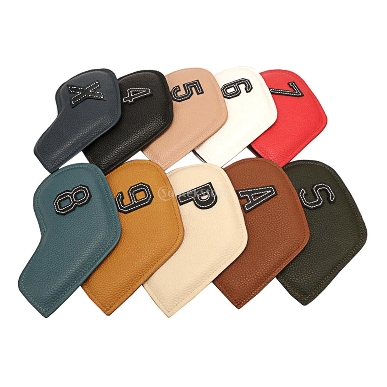 Leather Golf Club Head Cover (10 pcs)
