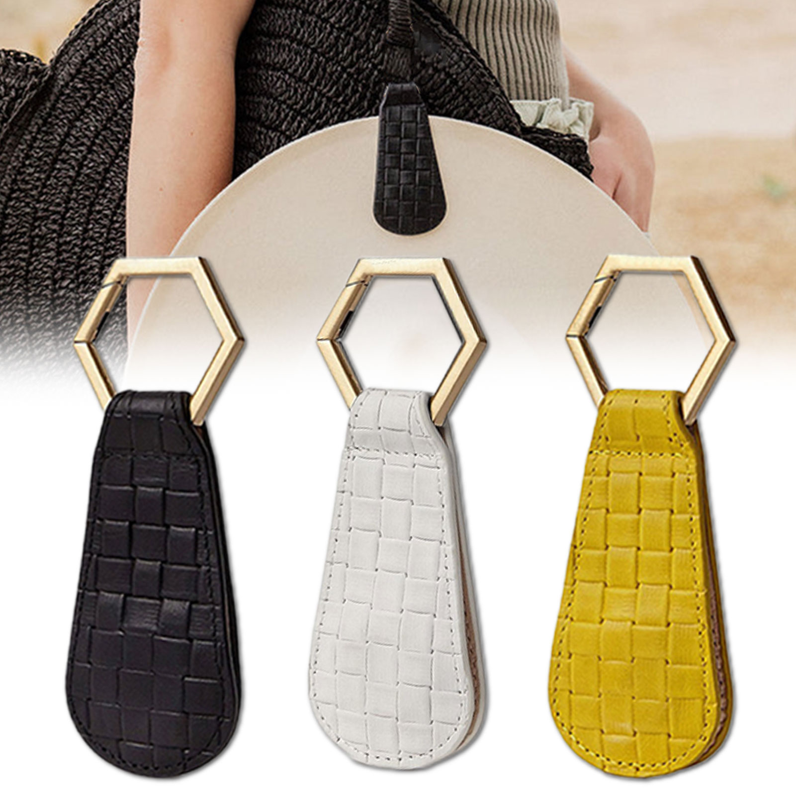 Leather Hat Clip for Travel