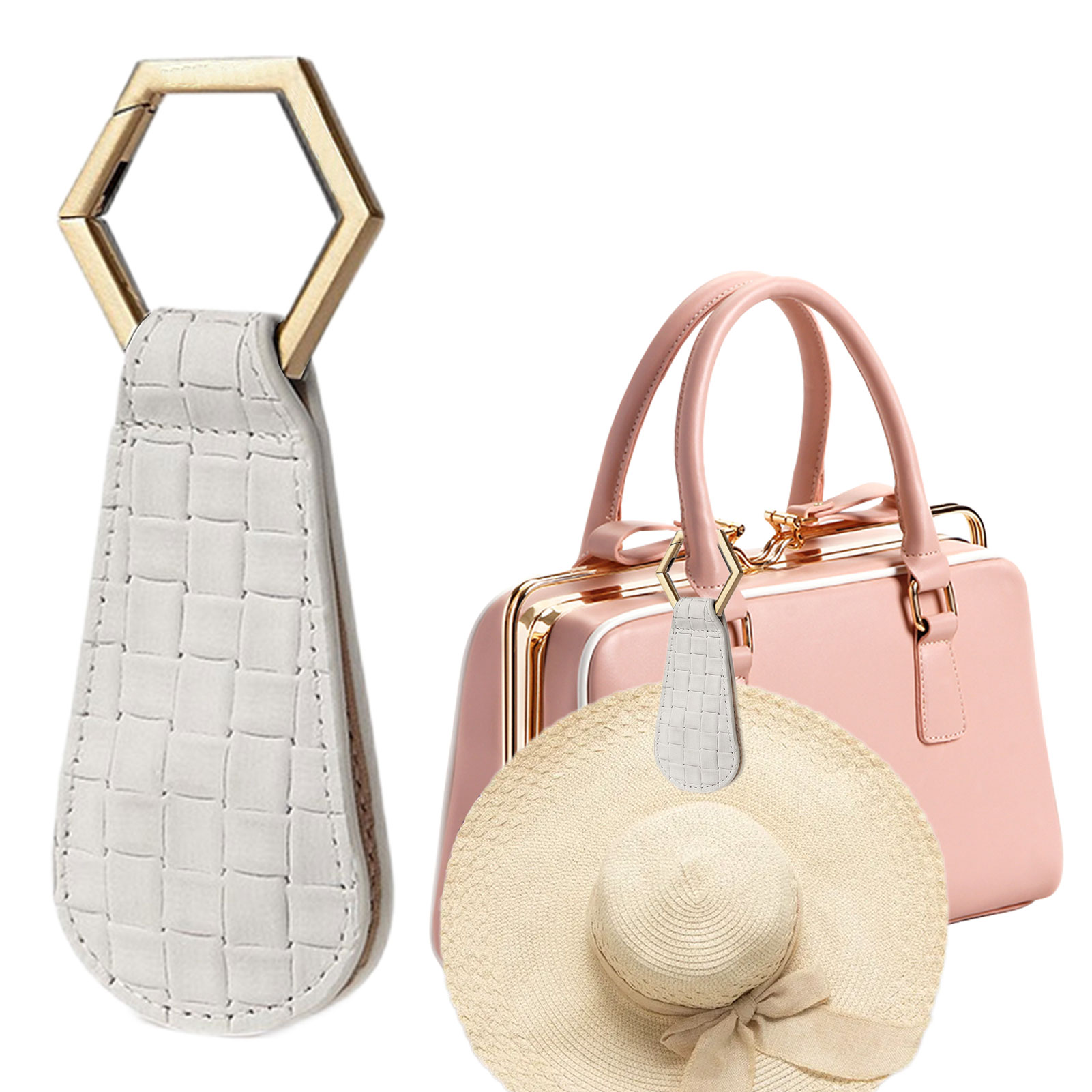 Leather Hat Clip for Travel