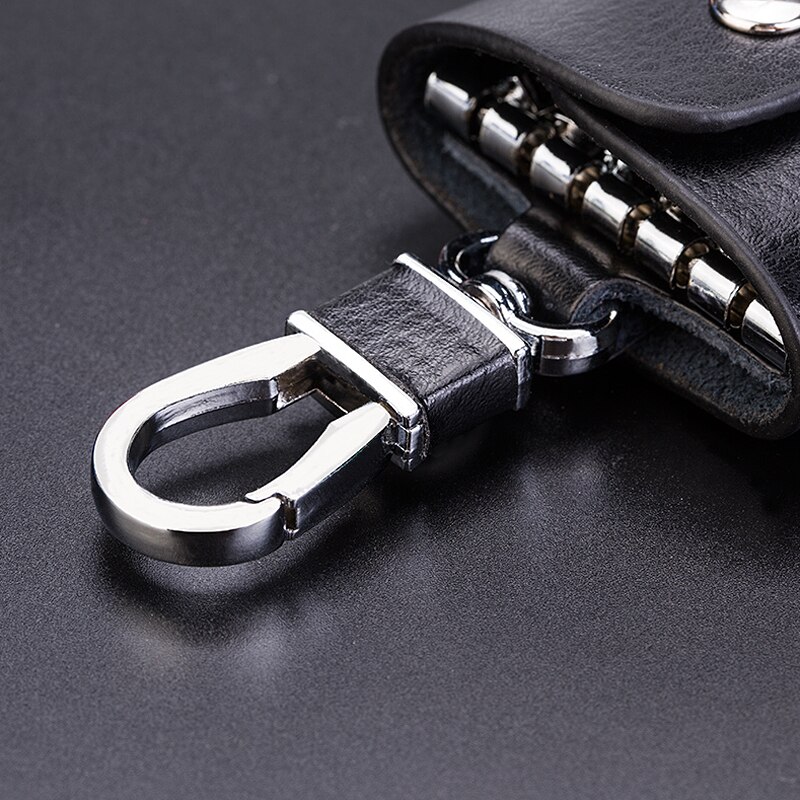 Leather Key Wallet for Men and Women