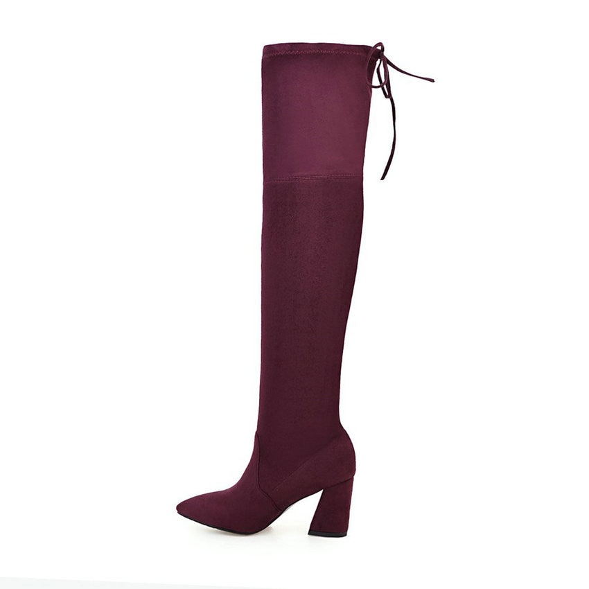 Leather Knee High Boots Leather Knee High Boots