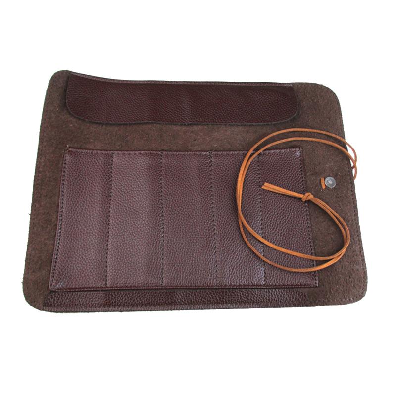 Leather Knife Roll Up Bag Leather Knife Roll Up Bag