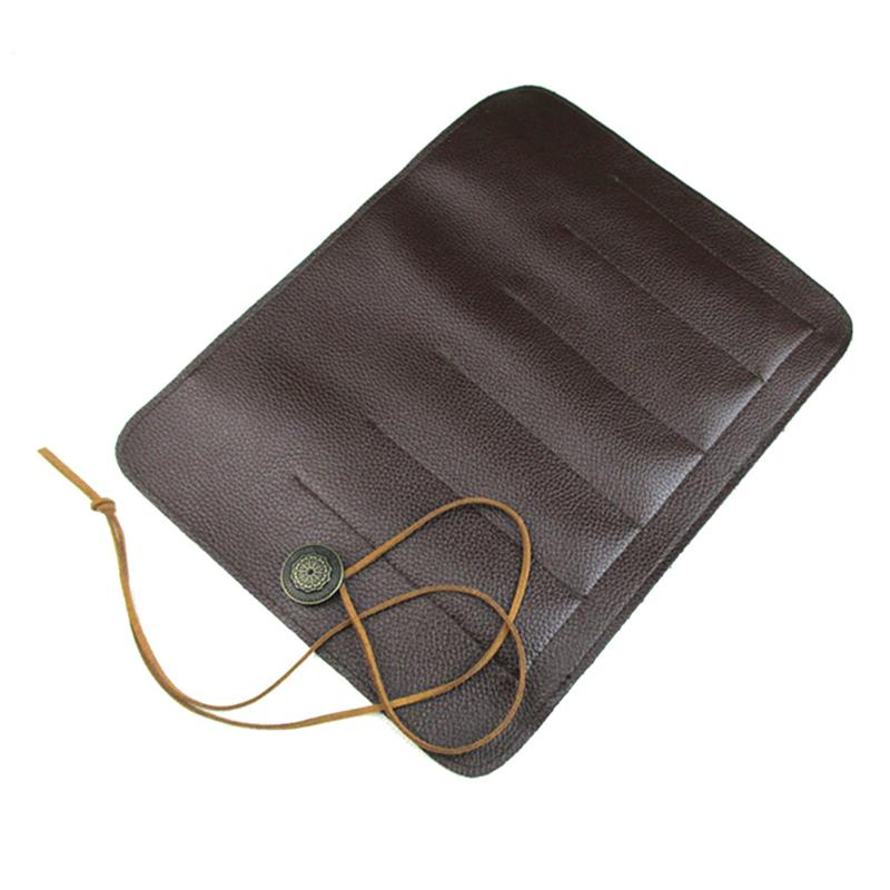 Leather Knife Roll Up Bag Leather Knife Roll Up Bag