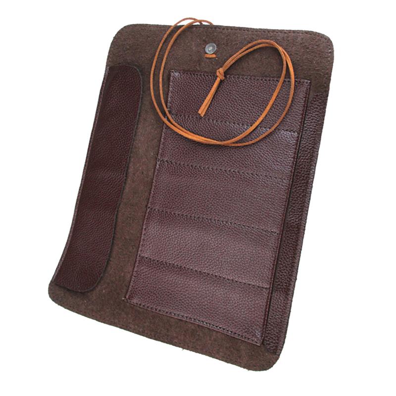 Leather Knife Roll Up Bag Leather Knife Roll Up Bag
