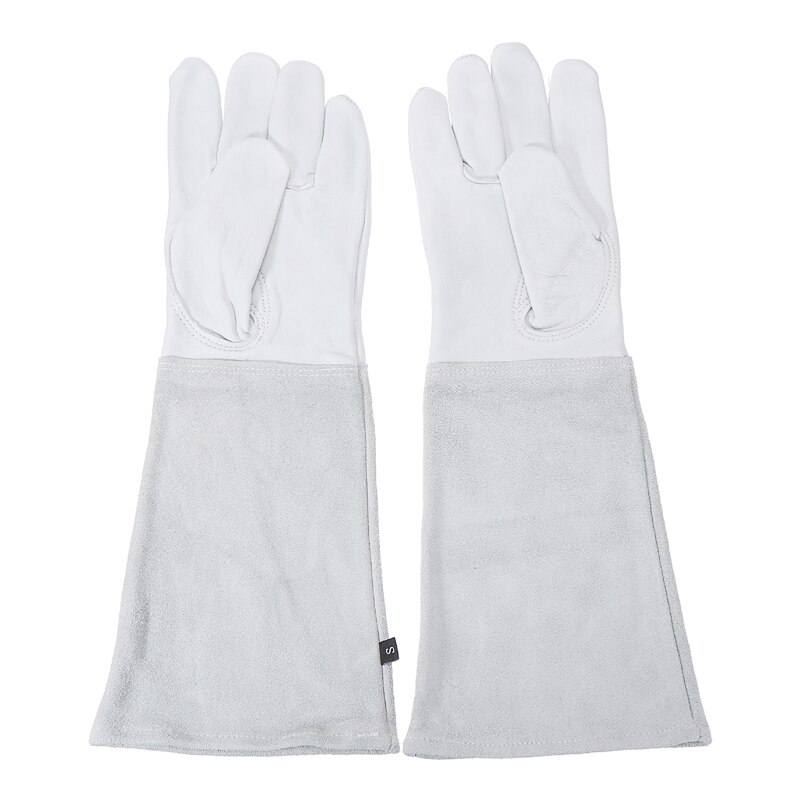 Leather Long Gardening Gloves Leather Long Gardening Gloves
