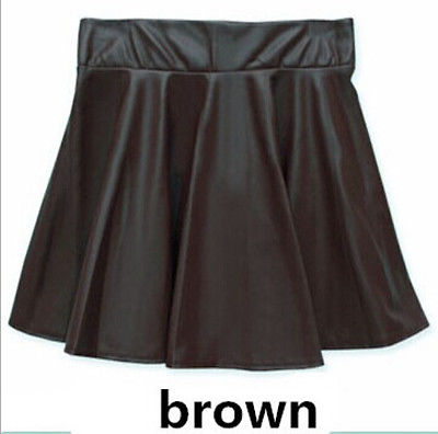Leather Mini Skirt Pleated A-Line Skirt Leather Mini Skirt Pleated A-Line Skirt