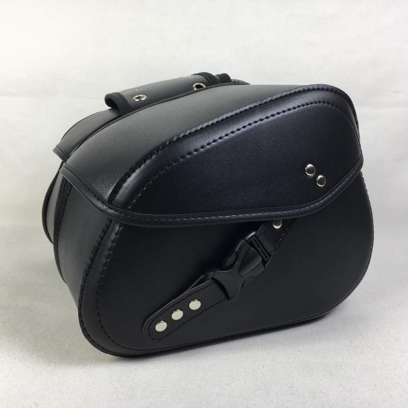 Leather Motorcycle Saddlebags (2 Pcs)