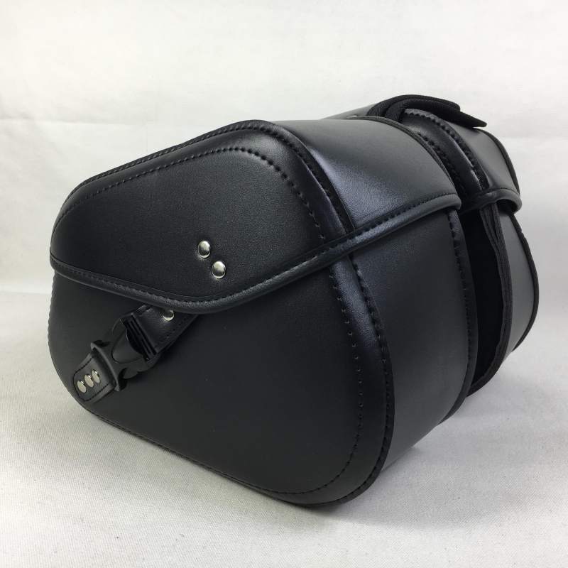 Leather Motorcycle Saddlebags (2 Pcs)
