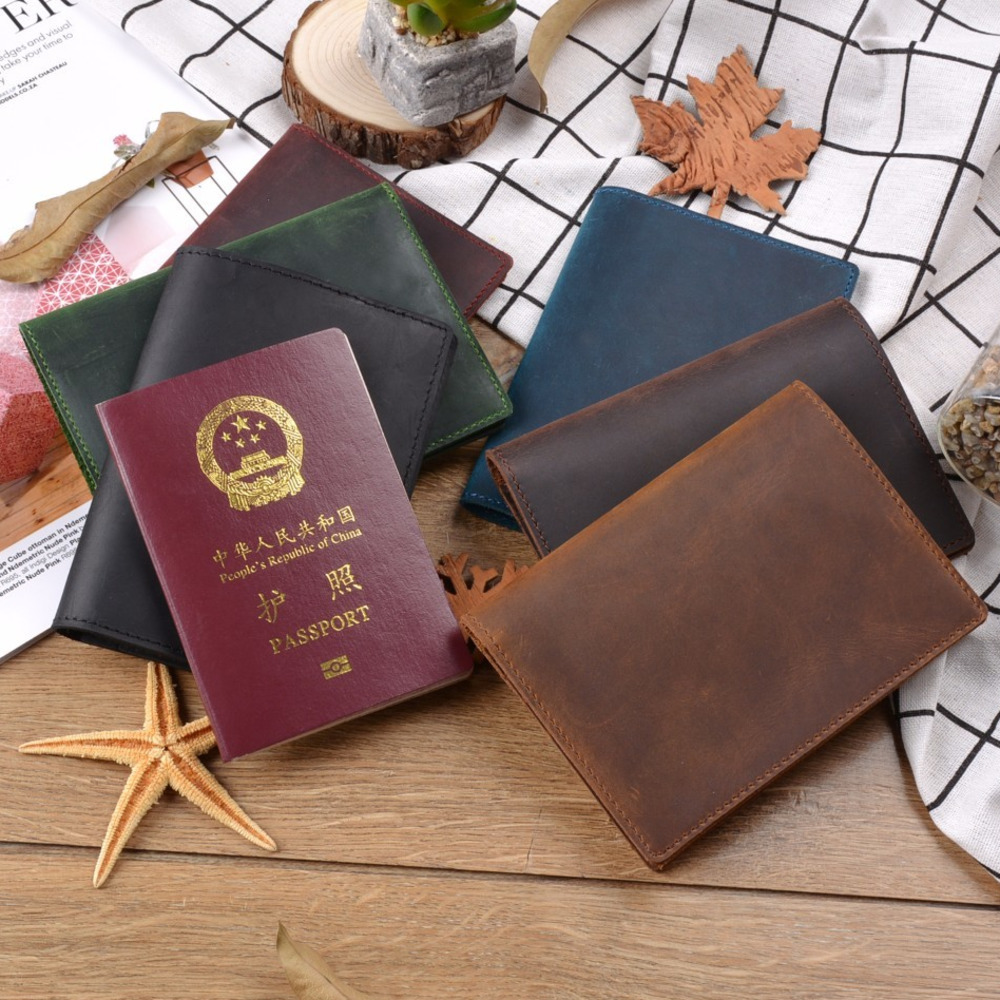Leather Passport Holder Travel Wallet Leather Passport Holder Travel Wallet
